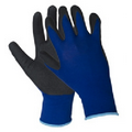 N200 Blue Nylon Nitrile Sandy Finish Coated Gloves (Small)